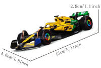 Modelo De Coche De F1 Bburago 1:43 McLaren Mcl38 Gran Premio De Mónaco Lando Norris #4 Y #81 Aleación De Metal Para Juguetes Y Regalos - details 2