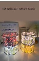 Lámpara De Espejo En Forma De Tulipán DIY Iluminación Nocturna 3D Hecha a Mano Regalo De Cumpleaños Con Luz LED - details 8
