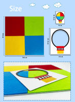 Juguete Educativo Montessori DIY Material Matemático Juego De Encaje De Colores Y Formas Para Niños Aprendizaje Temprano Juguetes De Enseñanza - details 4