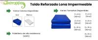 Lona Impermeable Keroppa 2x3m Azul - Protección UV Garantizada - details 0