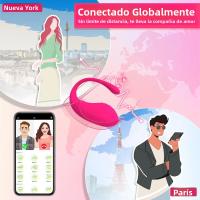 Vibrador Wearable Para Mujer Con Control Remoto APP 9 Modos De Vibración Estimulador De Punto G En Panty Dildo De Silicona - details 5