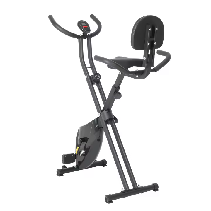 Bicicleta Estática Plegable Con Respaldo Magnética - Vital Gym - 1