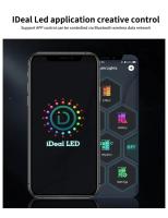 Cadena De Luces LED Para Cortinas RGBIC Con Enchufe USB Y Control Remoto Bluetooth APP Iluminación Para Decoración De Habitaciones IP65 Impermeable - details 11