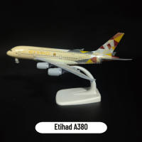 Modelo De Avión a Escala Etihad 1:250 Dicasterio De Acero Miniatura A350 A380 B777 B787 Regalo Navideño Para Niños - details 1