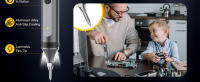 Mini Conjunto De 51 En 1 Destornillador Eléctrico De Precisión Con Bits Magnéticos Y Almacenamiento Para Reparación De Electrónica Teléfonos Cámara PC Reloj - details 7