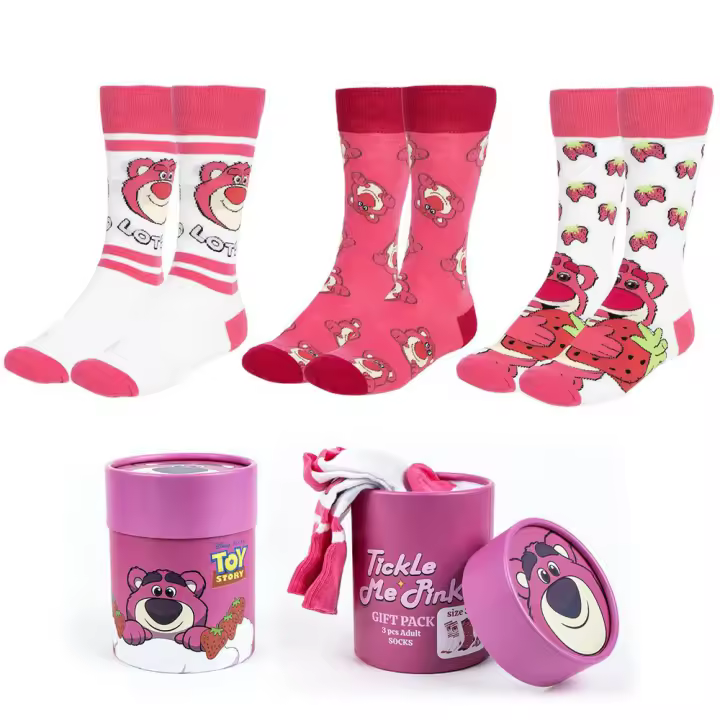 Calcetines Mujer Toy Story Oso Lotso Disney Cerda group Pack de 3 - 1