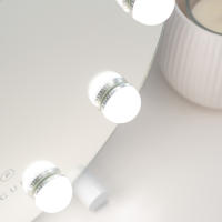 Flamingueo Espejo Maquillaje con Luz - Espejo Redondo 11 Bombillas Tocador de Maquillaje con Luz 3 Modos Posición Regulable Espejo Led Maquillaje - details 3