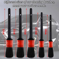 ZFOUEK Set De 17 Pinceles Para Detalle De Coche Limpieza De Automóvil Cepillos Esponjas Toallas Herramientas Para Limpieza De Ventanas Ruedas Polvo Suciedad - details 1