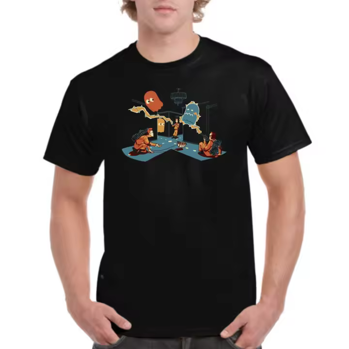 The Fan Tee Camiseta de HOMBRE Cazafantasmas Mocosete Echo 1 010 - 1