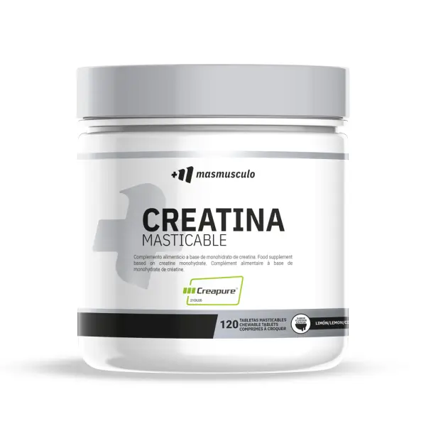 Creatina (Creapure®) - 120 Tabletas Masticables de MM Supplements - 1