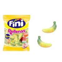 Fini Rellenas Platano - Bolsa de 1 Kg - Golosinas con Relleno Cremoso - Sabor Intenso a Platano - Sin Gluten - details 1