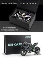 Modelo Único De Motocicleta Ninja H2R 1:9 Regalo Ideal Para Jóvenes Adultos Amor Y Amistad Regalo Para Hombres Cumpleaños - details 12