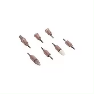 Cecotec 4319 Pack de cabezales para Bamba PinkyCare 700 Perfect Nails Incluye 7 cabezales intercambiables y 4 fresas. - 1
