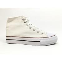 Zapatillas de lona mujer KTEY 46 7-A35A2 BOTA BASQUET DOBLE PISO BLANCO 21354 XL - details 4
