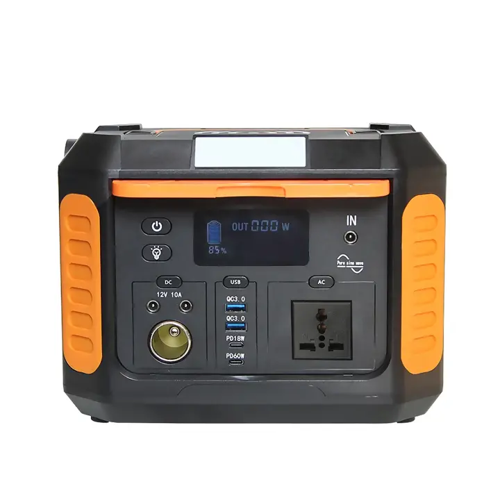 DAM. Estación de energía portátil XY-200, 500W. Salidas DC 12V y 24V, USB, incluye luz LED. Tamaño: 24,5x18x18 cm; 5kg. 24,5x18x18cm - 1