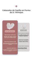Cepillo De Dientes Eléctrico Para Niños Silicona De Grado Alimenticio 360 Grados Automático Carga USB Cepillo Inteligente U-Shaped - details 2
