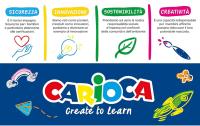 Carioca - Ceras de Colores para Niños, Óptimo para material escolar, Colores Vivos Surtidos, Ideal para colorear, Antimanchas para actividades creativas en casa y el colegio, Cera de 30 Unidades (Paquete de 1), Colores - details 0