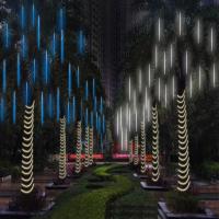 Luces De Lluvia De Meteoros LED Impermeables Para Decoración De Navidad Lámpara De Hilo De Hadas Para Patio Exterior Fiesta De Vacaciones - details 11