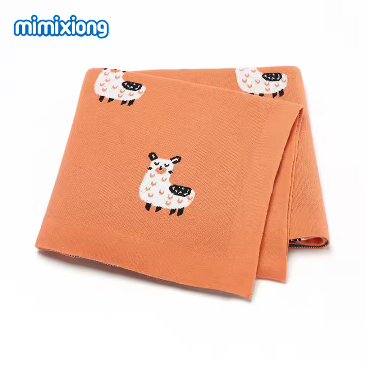 Nueva manta de alpaca para bebé de otoño e invierno (vellón biónico con calidez a temperatura constante) - 1