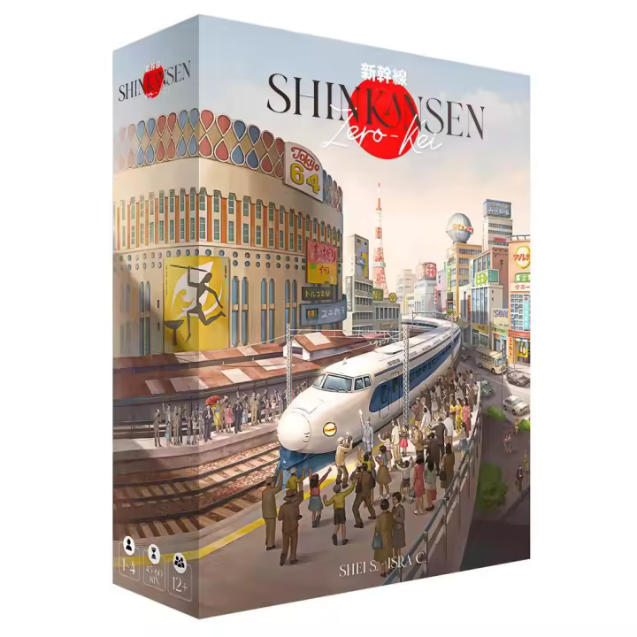 Juego de mesa shinkansen zero - kei pegi 12 - 1