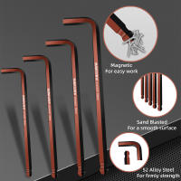 Llave De Hexágono Magnética Con Punta S2 Acero De 1.5 Mm-10 Mm Con Mango T Herramienta De Ajuste Para Reparación Y Mantenimiento - details 1