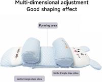 Almohada moldeadora de cabeza de bebé - Almohada para recién nacido para evitar la cabeza plana - Suave y transpirable - Antiinclinación durante 0-3 años - details 0