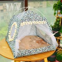 Tent De Acampada Para Gatos Y Perros Plegable Transpirable Equipamiento De Acampada Para Mascotas Versátil Todo El Año Material De Tules - details 6