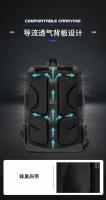 Mochila para hombre de gran capacidad, ligera, de lujo, resistente al viento, para motocicleta, resistente al agua, elegante y para ordenador - details 5