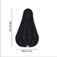 Cubierta De Asiento De Bicicleta MTB Plegable Con Espuma De Tela 3D Suave Y Almohadillada Accesorio De Bicicleta Para Carretera Unisex - details 3
