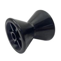 Rodillo De Arco Profesional Duradero 3.5" Accesorios De Alta Performance En Goma Pieza De Reserva Negra Para Remolques Y Botes - details 0