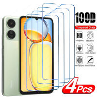 Protector De Pantalla Para Xiaomi Redmi 13C 10C A3 A1 plus A2 10A 10 9T 9C 9A 9i 9 12C K60 pro 4PCS Vidrio Templado Anti-Scratch Anti-Fingerprint Resistente Al Agua - details 0