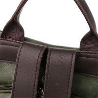 Mochila De Cuero Vintage Para Mujer 3 En 1 Antirrobo Capaz Para Niñas Adolescentes Bolsa Escolar De Viaje Mochila Feminina - details 24