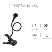 Lámpara De Lectura USB LED Con Soporte Y Clip Para Mesa De Noche 360° Plegable Para Dormitorio Y Sala De Estar Fuente De Alimentación Flexible - details 6