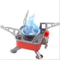 Mini estufa de camping, portátil , plegable, resistente al viento, de gas, ideal para camping, senderismo y viajes - details 6