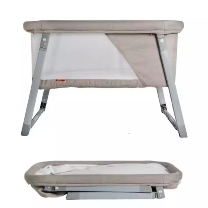 Minicuna plegable Onna VITAE con Set edredón y balancín - 1