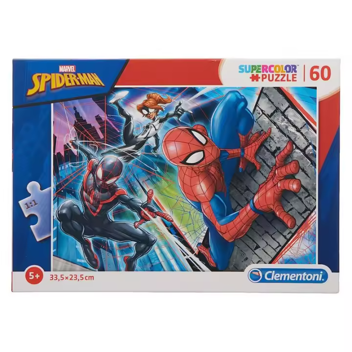 Puzzle infantil Marvel Spider-man de 60 piezas Clementoni 26048 - 1