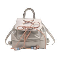 Mochila Casual Para Damas Con Lazo 2024 Nueva Versátil De Material PU Con Lining De Poliéster Bolsa De Hombro Para Mujer - details 1