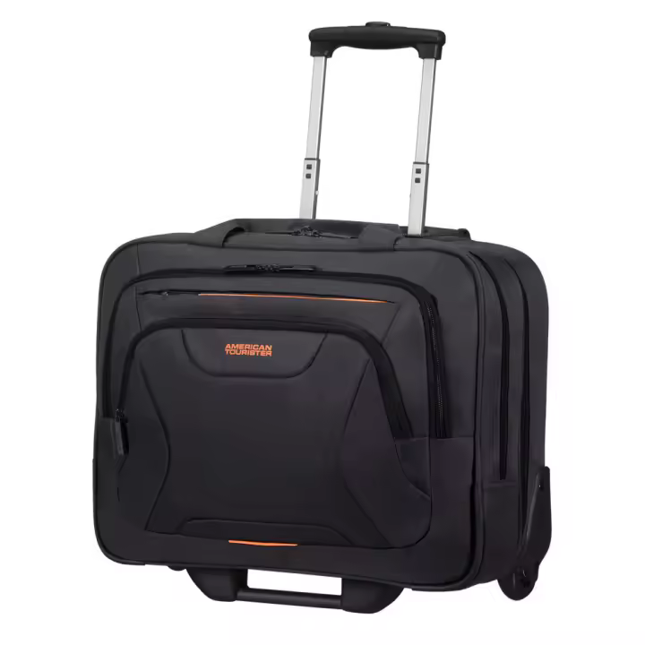 AMERICAN TOURISTER AT Work Maletin con ruedas 15.6 Negro-Naranja 88533-1070 - 1