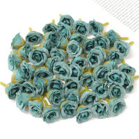 20/50Pcs Rosas Artificiales 2CM Flores Falsas Para Decoración De Hogar Jardín Bodas DIY Scrapbook Guirnalda Regalo Accesorio - details 12