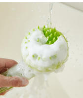 Cepillo De Baño Para Perros Con Mango Largo Y Suave De Silicona Cepillo De Peluquería Para Gatos Y Perros Masajeador De Mascotas Suministros Para Mascotas - details 4