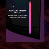 Ventronik Tiras LED RGB Gaming, LED Strip, Luces Gaming RGB, Luces LED Televisión y Monitor, Iluminación Trasera Pantallas - details 2