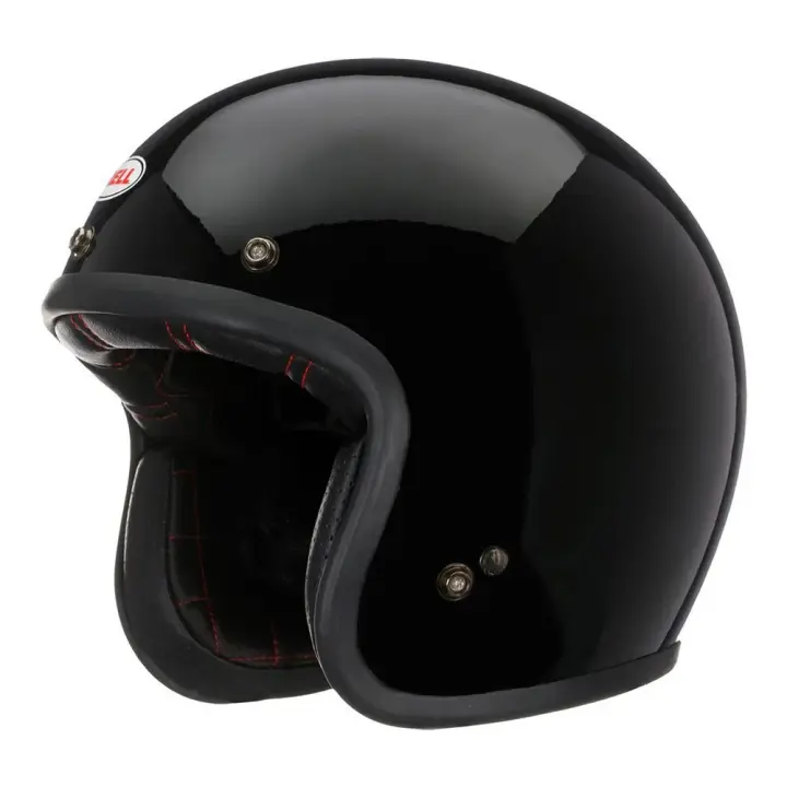 Bell Moto Casco Jet Custom 500 Negro Adulto - 1