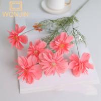 1PC Gesang Simulación De Flores De Crisantemo Decoración De Amanecer En Enredadera Para Sala De Estar Arreglo Floral De Seda - details 9