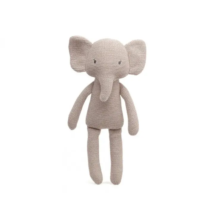 Kiokids Juguete Muñeco Elefante Algodon Para Bebe - 1