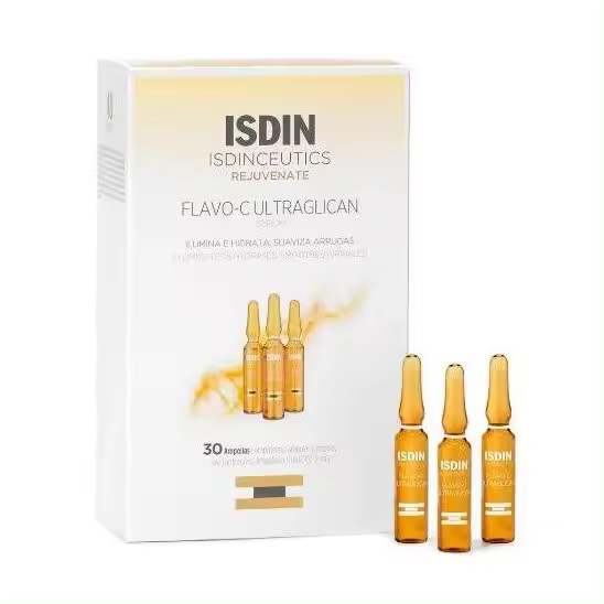 ISDIN Isdinceutics Rejuvenate Flavo-C Ultraglicanos 30 Ampollas - 1