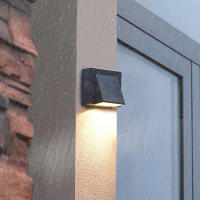 Lámpara De Pared LED De Aluminio IP65 Impermeable Para Exterior Iluminación De Jardín Y Porche 110V 220V Decorativa Moderna - details 9