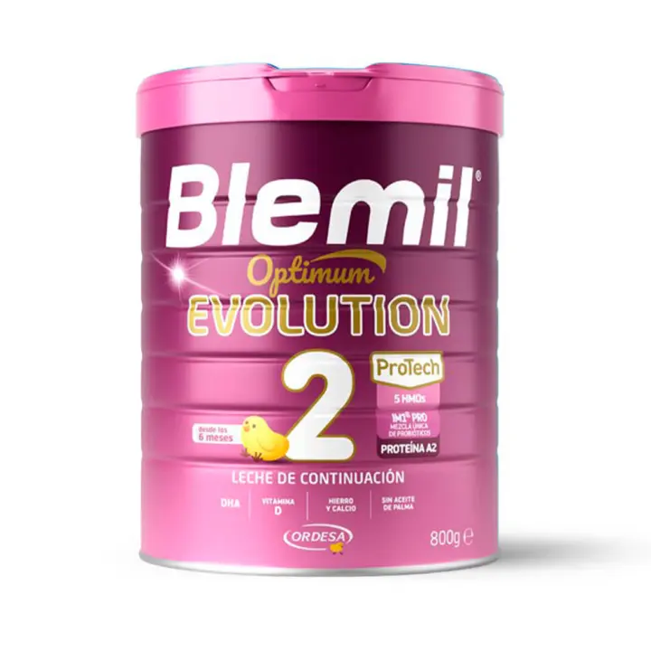 Blemil Optimum Evolution 2 - Leche en Polvo para Bebés - 800 Gr - 1