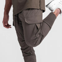 Pantalones De Deporte Para Hombre 2024 Camuflaje Fitness Verano Delgados Sueltos Secado Rápido Elásticos Para Correr Y Entrenar - details 19