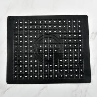 Alfombrilla Cuadrada Para Cocina Antideslizante Y Impermeable Con Patrón Ondulado Para Fregadero Y Mesa Redonda De Acabado Moderno Material Ecológico Silicona - details 5