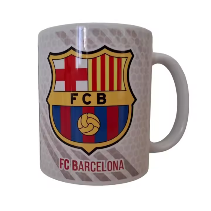 Original Taza de Cerámica del FC Barcelona de 350 ml - Alta calidad - 1